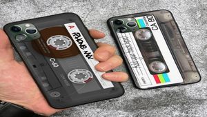 Vintage Cassette tape retro style cases For iPhone SE 6 6s 7 8 Plus X XR XS 11 12 Pro Max soft silicone Phone case cover shell3878852