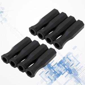 8 Pcs Plastic Table Football Handle Covers Foosball Handle Grip Replacement Spare Part Foosball Handle Grip Case Universal