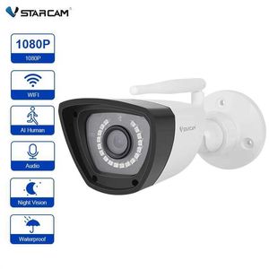 IP -камеры Vstarcam IP -камера Wi -Fi 1080p Outdoor CCTV Video Wireless 2MP Audio Audio Audio IPCAM Night Vision Home Camera 24413