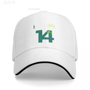 Ball Caps Fernando Alonso 14 Aston Martin F1 2024 Cap Baseball Cap Anime Hat Hat Hat For Women Mens Y23