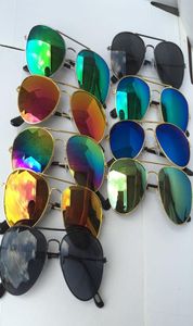 28 Styles 2021 مصمم الأطفال Girls Boys Sunglasses Kids Beach Supplies UV Protective Eyewear Baby Fashion Sunshades Glasses E16440320