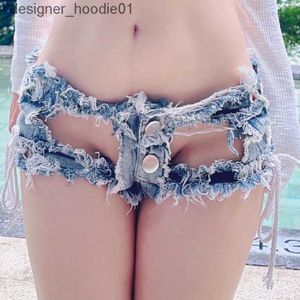 Kadınlar kot bayan kot şort y2k kot pantolon jean femme mini kısa jer giyim seksi mola delik açık tepe şefi kalça kedi bıyık plaj 230614 c240413