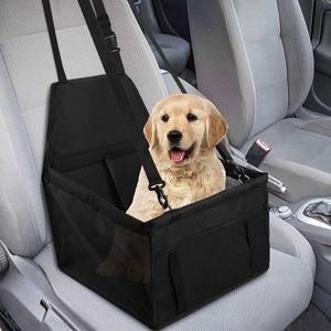 Pet Car Booster Seat For Small Dogs Cats Breattable Waterproof Pet Travel Carrier Bag With Safety Treh