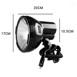 Одноразовая посуда 55W Portable 65W 35W 100W Light Spotlight Xenon Bright Search Power Power Super Hunting High 75W