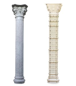 ABS plastic roman concrete column moulds Multiple styles european pillar mould construction moulds for garden villa home house234Q7899344