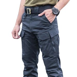 Pantaloni pantaloni tattici militari uomini swat combattimento pantaloni dell'esercito uomini che hanno cacciato caccia impermeabili per usura resistente ai pantaloni da carico casual resistenti