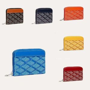 Fashion Leather Wallet Coin Purse Go Yard Card Holder Designer Men's Wallet Zipper Wallet Key Case Coin Wallet Multiple Colors Selection Wholesale with box