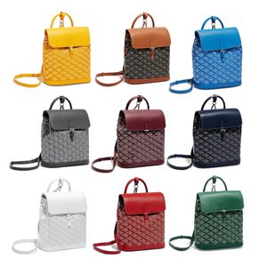 Luksusowy torebka Alpin Designer Backpack Top uchwyt książka torby damskie ramię pochette tylne opakowanie męskie skórzane sprzęgło Crossbody Keepall Tote Fashion Red School Bag