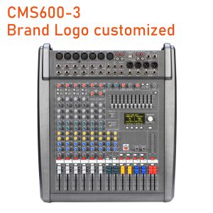 Mixer Leicozic CMS6003 Mixagem Console Mixer Audio Professional 8Cannel Mixer Consola de Sonido Mesa de Som Batidora Pro Audio