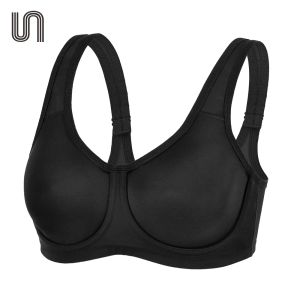 Sweatshirts Women Unwired Bras High Impact Doublelayer Shock Control Plus Size Outer Sports Bra Tops Sportswear Gym Workout Run Underwear