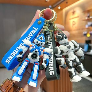 Cartoon Anime Keychain Optimus Autobots Schlüsselkette Charm Gepäckzubehör Spielzeuggeschenk