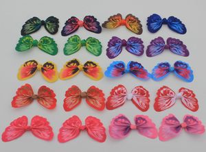 150st 25 QUOT DIY Print Grosgrain Ribbon Bow Flower For Girls Hair AccessoriesHair Bow Clip Flower For Kids6033130