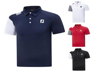 ملابس الجولف رجال S Sports Leisure في الهواء الطلق تجفيف سريع الصيف T Shirt Polo قمم قصيرة الأكمام 2207121031235