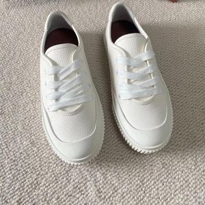 Casual Shoes 2024 Early Autumn Loafers Custom Eco-vänliga Cowhide White