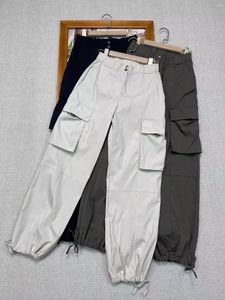 女性用パンツ女性女子貨物コットンアウトドアハイキングアーミー戦術ジョガーカモフラージミリタリーポケットズボン