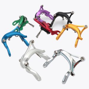 Aceoffix Bike dobrável 7075 CLAMP CNC CNC CNC CLAMP com parafuso de titânio completo pastilhas de freio não incluídas para Brompton