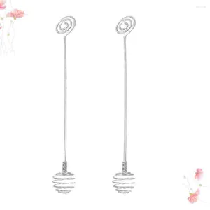 Spoons Stirring Stick Milk Tea Stainless Steel Coffee Mixing Drink Honey Fruit Juice