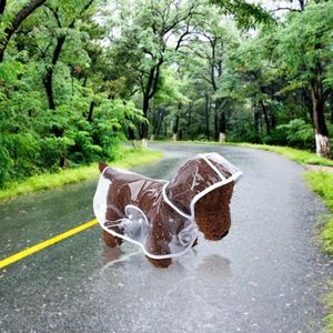 Köpek Giyim Yağışı Ceket Şeffaf Yağmurluk Hafif Çekici Çok Sevimli Giymesi Kolay Hediyeler İçin Evcil Hayvan Giysileri