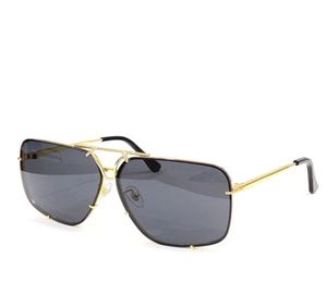 Klassiska mode solglasögon 8928 fyrkantig ramlös sportbilstyling Populär och generös stil UV400 skyddsglasar1085240