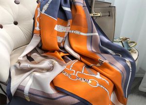 FamosoSPRINGSUMMER fino Mulheres039s Designer de lenço de toalhas de praia MS Xin Design Presente Lenços de seda de alta qualidade 180x90cm9935180