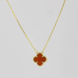 15mm Fashion Classic4/four Leaf Clover Necklaces Pendants Mother-of-pearl Stainless Steel Gold Plated for Women Girl Valentine's Mother's Day Engagement Jewelry