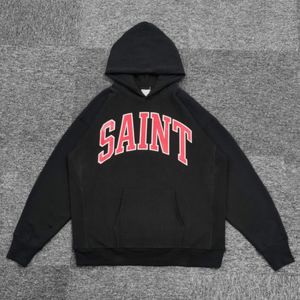 Hoodies Men Women 1:1 High Quality Black Grey Letter Print Sweaters