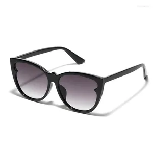 Sunglasses Stylish Fashion Cat Eye Shape Anti-reflective Women Sun Glasses European American Style Female Sunglass