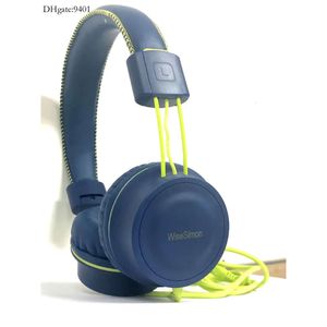 Cuffie-Kids Wisesimon K11 pieghevole stereo senza groviglio senza groviglio da 3,5 mm Cavo cablato Over-ear per bambini/adolescenti/ragazzi/ragazze Tanglefree ONEAR