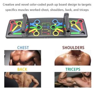 9 w 1 System Building Building Fitness Bars Pushup Pair Parze Push Up Board Body Trening ABS ODLISZA