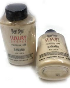 Ben Nye Powder Foundation 85g Doğal Yüz Gevşek Tozlar Su Geçirmez Muz Parlatıcı Uzun 1 PC Drop7881432