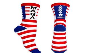 Presidente Donald Trump Sock 3 Style Cotton Unisex Onisex NOVERE NOVITÀ Sports Sports Hip Hop Socks Presidente Maga Socks KJJ716357665