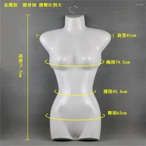 Decorative Plates 12style Plastic Clothing Child Mannequin Body Props Female Half Length Chest Radiograph Model Display Rack Hanging C057