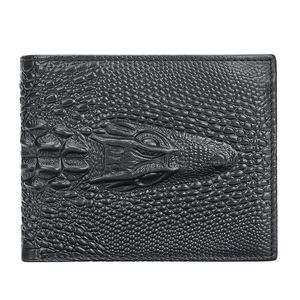 Luxus -Designer -Brieftaschenkartenhalter Mini Walle Mens Wallet Short Alligator Print Wallet Business großer Kapazität Leder Multi Card Wallet Wallet