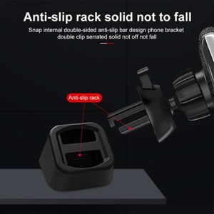 New 1~8Pcs Universal Wireless Charger Stand Base Dashboard Mount Car Mobile Phone Holder Bracket Air Outlet Clip Accessories