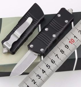Mini Combat Dragon Dual Action Tanto D2 Stonewashed Automatisk Auto Knife Pocket Survival Hunting Camping Xmas Present Knives for Man1414150