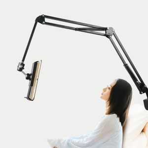 NEU 2024 LAZY Mobile Handy -Halterung Metal Cantilever Folding Telescopic Live Broadcast Equipment am Bett Desktop Flat Panel Bracket - für