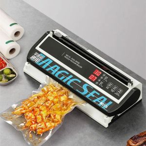 Machine MS175 Vacuum Sealer Machine Wet Vacuum Sealer Packaging Machine Professional Food Plastic Bag Sealer 220V/110V