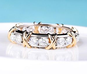 Gwiazda z diamentowym pierścieniem w kształcie XO kobiet 18-karatowy Rose Gold Super Super Amfibol Ring6330117