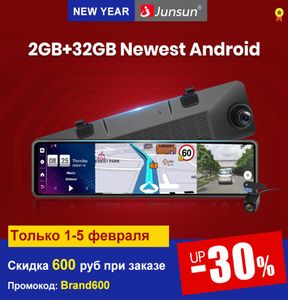 Junsun 12quot 2GB 32GB ADAS 4G Android 81 Smart Rearview Mirror Auto DashCam Registrar Car DVRs Bluetooth GPS Navi Parking Moni7512848