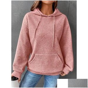 Bluzy Bluzy z kapturem damski 2023 SWEATER z kapturem Spring Lazy Lazy Lazy Style Lose Top Kobiet Bluza Y2K z kapturem upuszczenie APA DHDA5