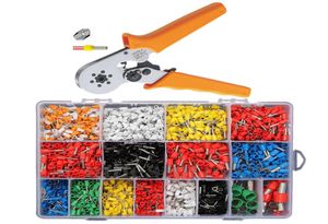 2120pcs Tube Enden Ferrule Terminals Sortiment Crimper Hexagon Crimping Tool Kit2859309