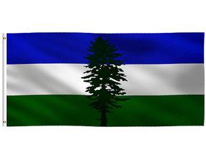 3x5ft Cascadia bayrağı Yüksek Kalite Asma Reklam Festival Kulübü için Dijital Basılı Polyester Spor Kapalı Outdoor 7733057