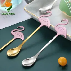 Spoons Teaspoon Ice Cream Spoon Teaspoons Creative Stainless Steel Tableware Coffee Mixing Gold Silver Stirring 2024