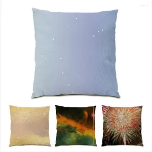 Pillow Covers Decorative Polyester Linen S Abstract Geometry Living Room Decoration Velvet Artistic Cover E0126