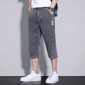 Seven Denim Shorts MenS Summer Thin Loose Casual Straight Pants Fashion Travel Office Versatile 7 Jeans A3398 240409