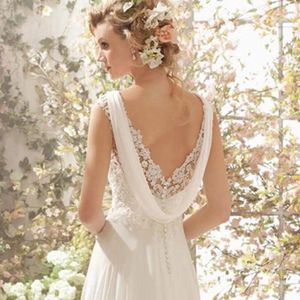 Abiti per feste abiti da sposa semplici e leggeri 2024 Donna incinta French Bride che trascina la garza di viaggi spara mori sottile Super Fairy