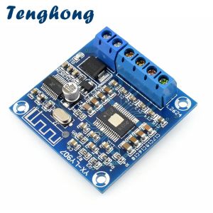 Amplifiers Tenghong TPA3116D2 Bluetooth Power Amplifier Board 50W*2 Digital Audio Amplifier Module 2.0 Channel Stereo Amplificador DC1224V