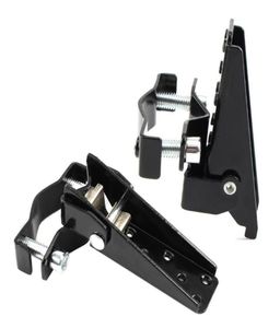 Pedals 2PCS Motocykl Składany podnóżek stalowy Składanie Pedal Pedal Krok Peg Chrome Bike Akcesoria 1615886