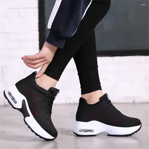 Sapatos casuais, cunha sola sola de plataforma designer de luxo vulcanize marcas mulheres tênis caráter de menina infantil devido a