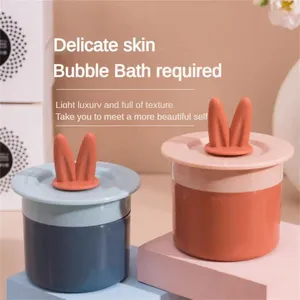 Dispensador de sabão líquido Máquina de espuma portátil Ferramentas simples de cuidados com a pele e beleza Copo de limpador para remover maquiagem Bubbler